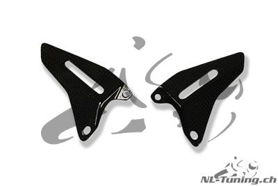 Carbon Ilmberger heel guard set Ducati 848 EVO