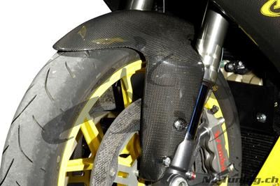 Carbon Ilmberger front wheel cover Ducati 848