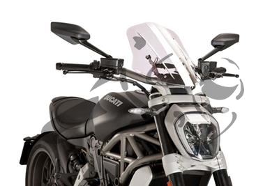 Puig touring parabrisas regulable en altura Ducati XDiavel