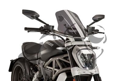 Puig touring parabrisas regulable en altura Ducati XDiavel