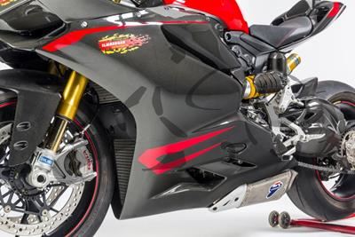Carbon Ilmberger Seitenverkleidung Set Racing Ducati Panigale 899