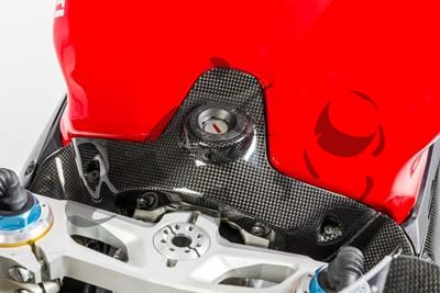 Carbon Ilmberger ignition lock cover Ducati Panigale 959