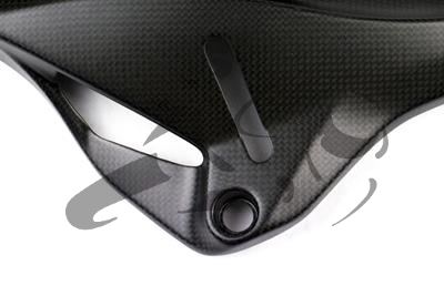 Carbon Ilmberger Abdeckung unterm Rahmen Set Ducati Monster 1200 R