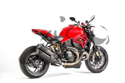 cache carbone Ilmberger sous le cadre set Ducati Monster 1200 R