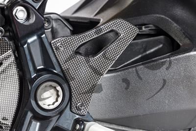 Carbon Ilmberger heel guard set Ducati Monster 1200 R