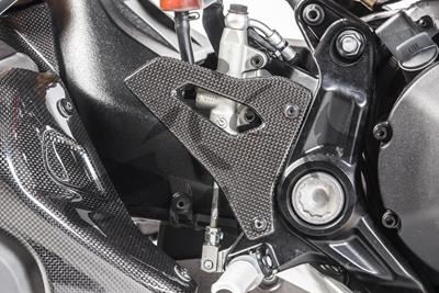 Carbon Ilmberger heel guard set Ducati Monster 1200 R