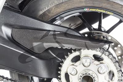 Cubrecadena trasero de carbono Ilmberger Ducati Monster 1200 R