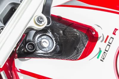 Carbon Ilmberger ignition lock cover Ducati Monster 1200 R