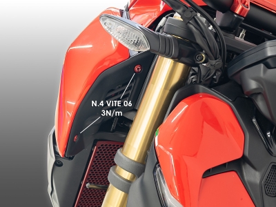 DBK Lenkkopf Schrauben Set Ducati Streetfighter V2