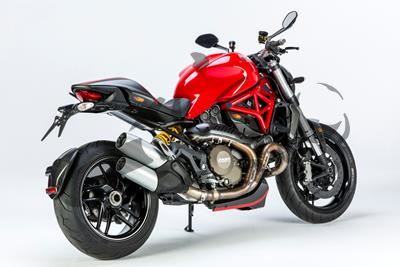 Carbon Ilmberger Zahnriemenabdeckung vertikal Ducati Monster 1200