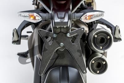 Carbon Ilmberger license plate holder Ducati Monster 1200