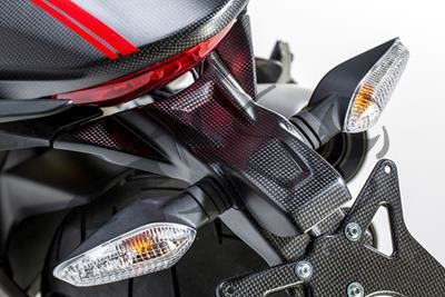 Carbon Ilmberger license plate holder Ducati Monster 1200