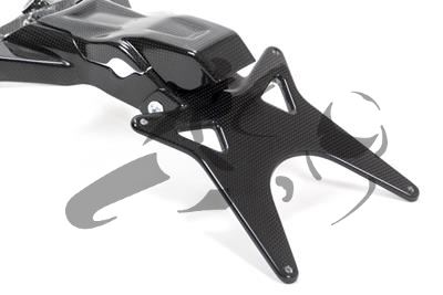 Carbon Ilmberger license plate holder Ducati Monster 1200