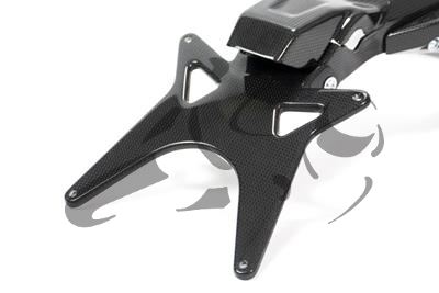 Carbon Ilmberger license plate holder Ducati Monster 1200