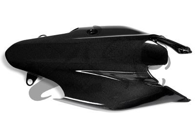 Carbono Ilmberger tapa bastidor trasero inferior Ducati Monster 1200