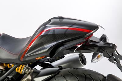 Carbon Ilmberger Soziusabdeckung Ducati Monster 1200