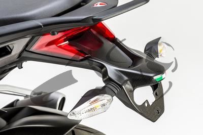 Carbon Ilmberger Kennzeichenhalter Ducati Multistrada 1200