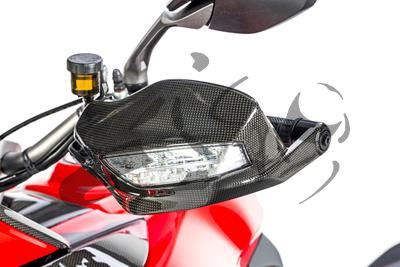 Ducati Multistrada 1200 Kit de protecteurs de mains en carbone Ilmberger