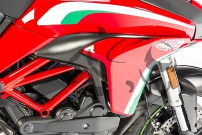 Carbon Ilmberger Zijdelingse luchtinlaat kuipset Ducati Multistrada 1200