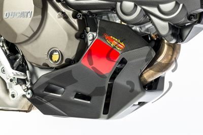 Spoiler motore in carbonio Ducati Multistrada 1200