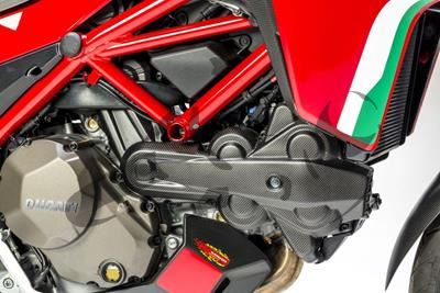 Copri cinghia di distribuzione in carbonio Ilmberger orizzontale Ducati Multistrada 1200 Enduro