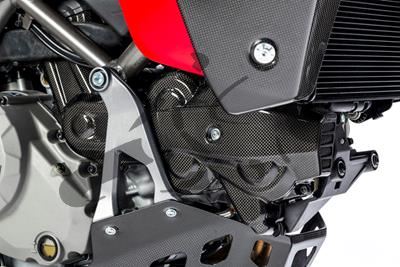 Copri cinghia di distribuzione in carbonio Ilmberger orizzontale Ducati Multistrada 1200 Enduro