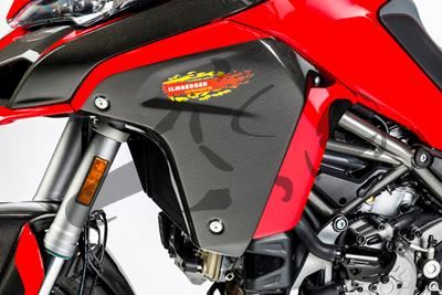 Kit de carnage latral carbone Ilmberger Ducati Multistrada 1200 Enduro