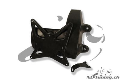 Carbon Ilmberger license plate holder incl. chain guard Ducati Diavel