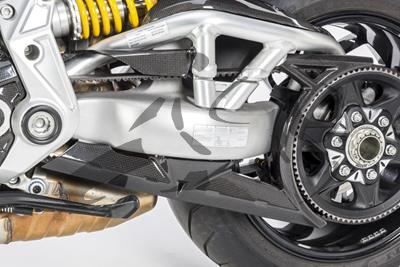 Cubrecorreas de carbono Ilmberger 2 piezas Ducati XDiavel