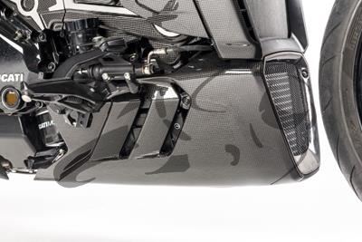 Carbon Ilmberger engine spoiler 3Parts Ducati XDiavel