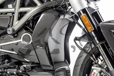 Koolstof Ilmberger Radiateurkap 3-Delig Ducati XDiavel