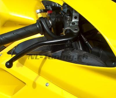 Tnel de viento Ilmberger de carbono cubre Ducati 848