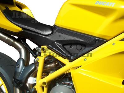 Carbon Ilmberger Airboxabdeckungen Set Ducati 848