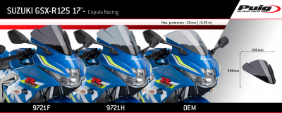 Puig Racingscheibe Suzuki GSX-R 125