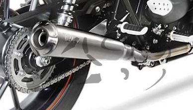 Exhaust Leo Vince Classic Racer Triumph Street Twin