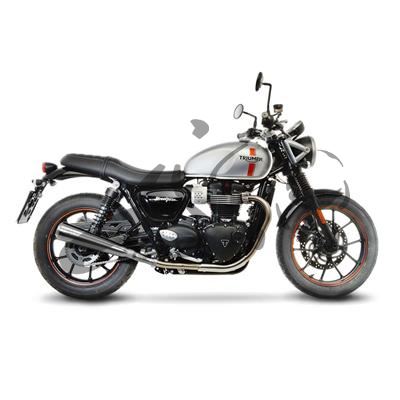 Exhaust Leo Vince Classic Racer Triumph Street Twin