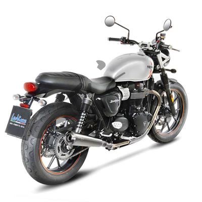 Exhaust Leo Vince Classic Racer Triumph Street Twin