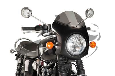 Puig Retro front fairing carbonstyle Triumph Thruxton 1200