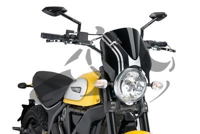 Puig Retro Windscherm mat Ducati Scrambler Sixty 2