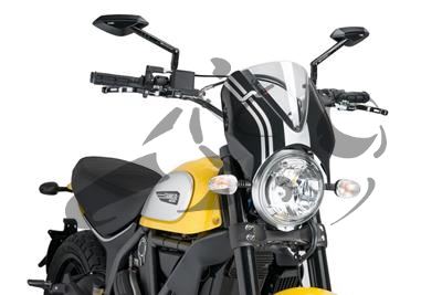 Parabrezza Puig Retro opaco Ducati Scrambler Sixty 2