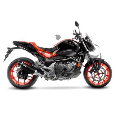 chappement Leo Vince Nero Honda NC 750 X