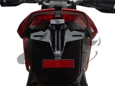 support de plaque dimmatriculation Ducati Hypermotard/Hyperstrada 821