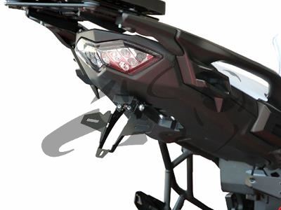 Support de plaque dimmatriculation Kawasaki Versys 650