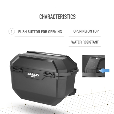 SHAD Seitenboxen Kit Terra TR27 Voge 525 DSX