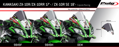 Puig WSBK Racingscheibe Kawasaki ZX-10R