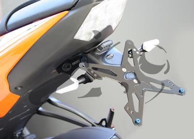 Evotech Kennzeichenhalter Kawasaki ZX 6R