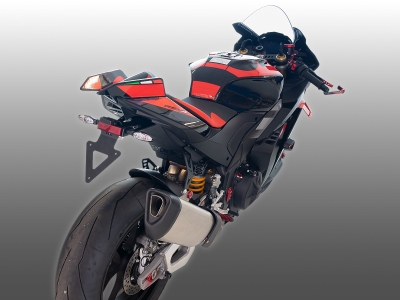 DBK verstellbarer Kennzeichenhalter Aprilia RSV4