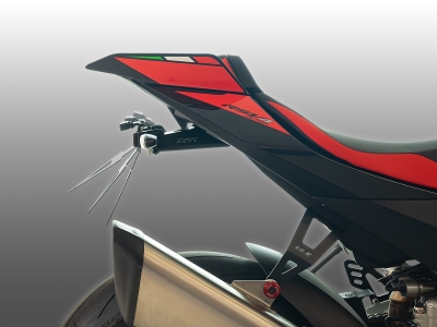 DBK verstellbarer Kennzeichenhalter Aprilia RSV4