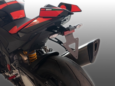 DBK verstellbarer Kennzeichenhalter Aprilia Tuono V4