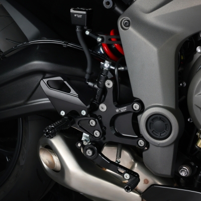 Bonamici Fussrastenanlage Triumph Daytona 660